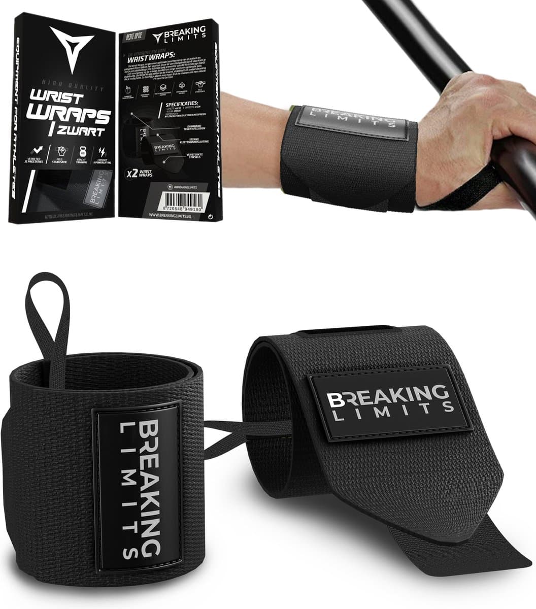 Breaking Limits Wrist Wraps